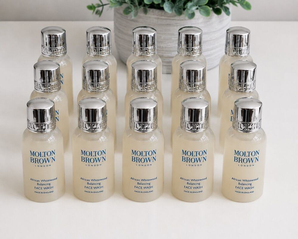 15x Molton Brown African Whitewood Balancing Face Wash 30ml $180 Retail Value
